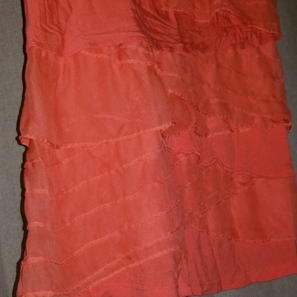 Coral layered tank top - Picture 2 of 3